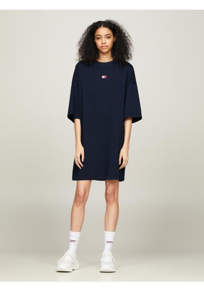 Платье-рубашка с флагом Tommy Jeans »TJW BADGE TEE DRESS«