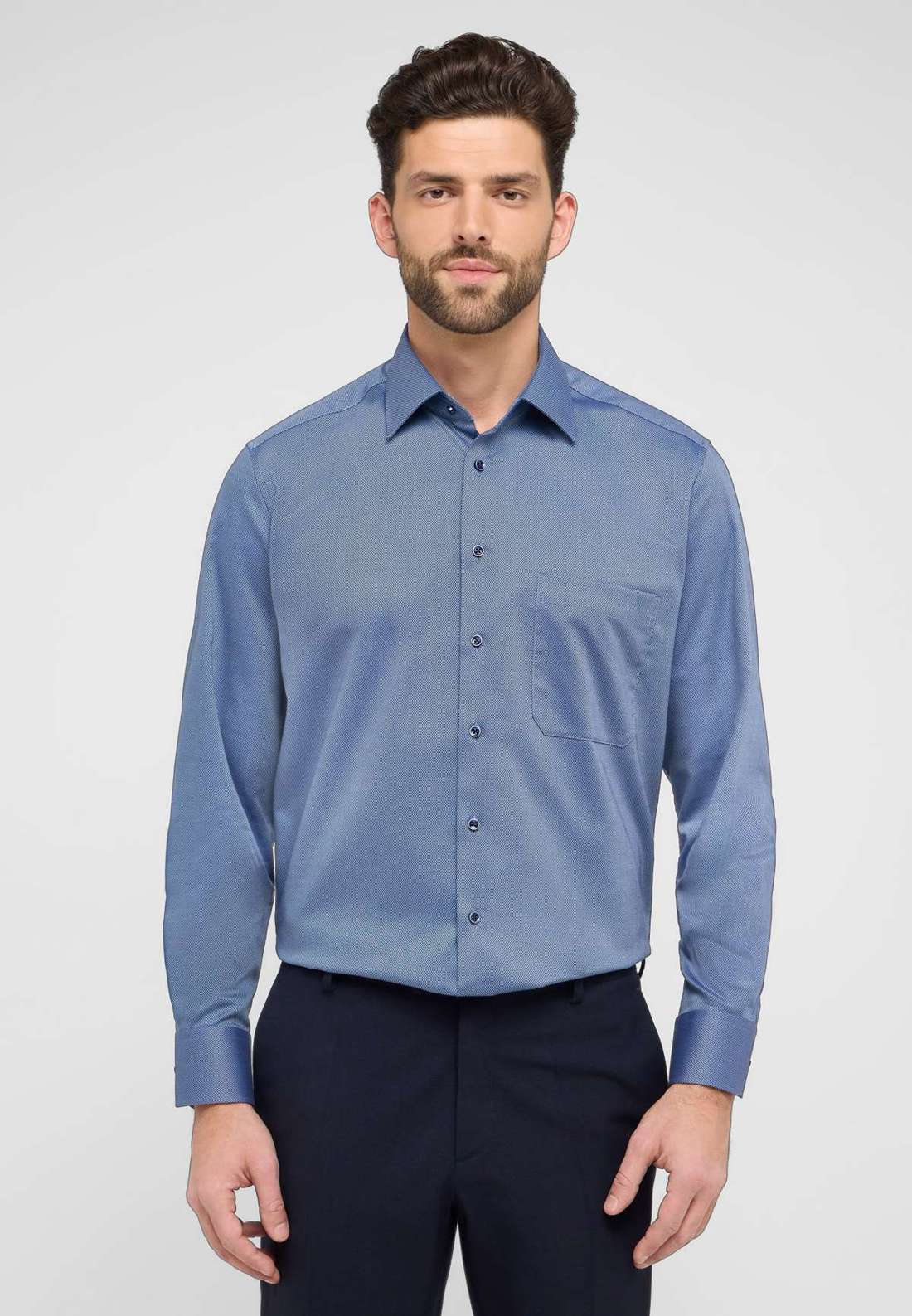 Рубашка с длинным рукавом COMFORT FIT