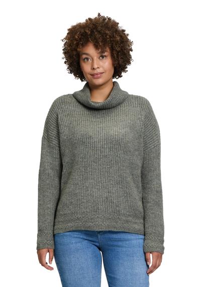 Вязаный свитер »Basic-Pullover mit Turtle Neck«