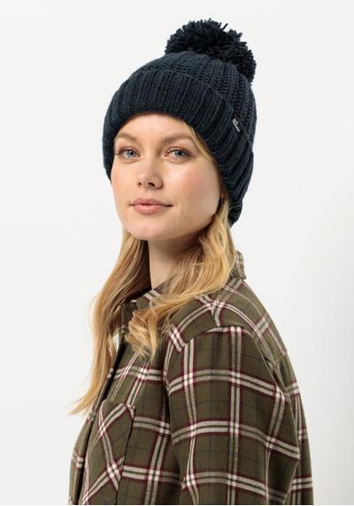 шапка с помпоном HIGHLOFT KNIT BEANIE W