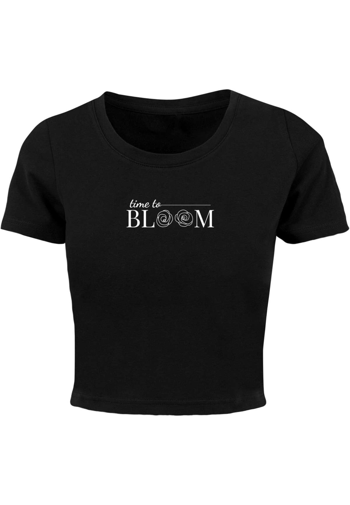 футболка Damen Ladies Time to bloom - Cropped Tee