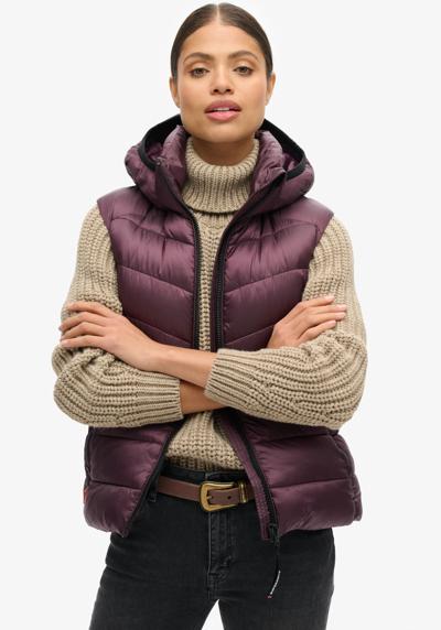 Стеганый жилет HOODED FUJI QUILT PADDED GILET