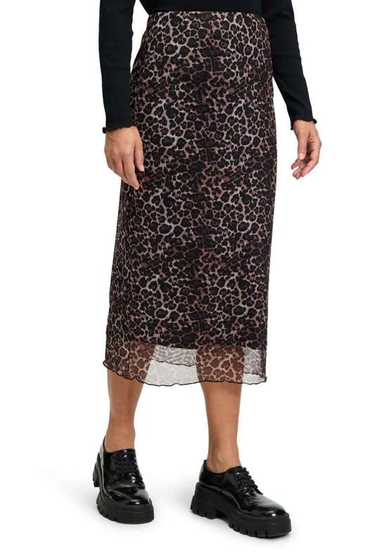 юбка-миди Midirock mit Gummizug