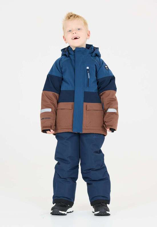 синий-коричневый