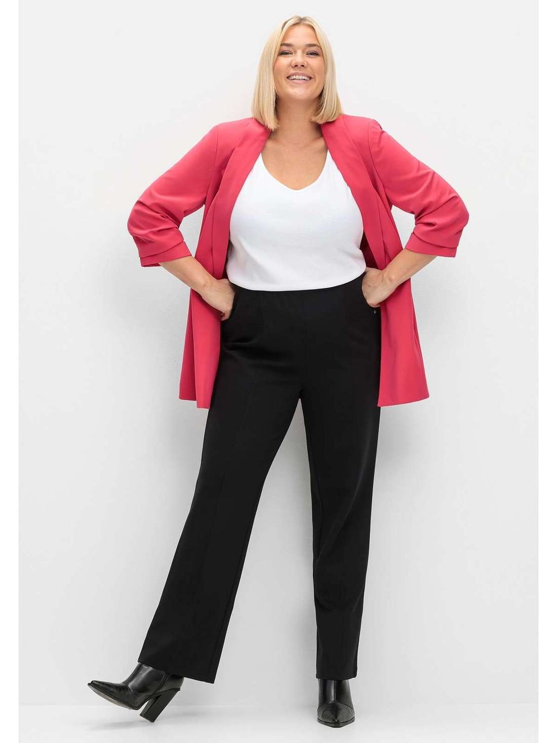 Брюки без застежки Große Größen