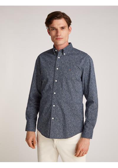 Рубашка с длинными рукавами и мини-цветочным принтом FLEX POPLIN LINR FLORAL RF SHIRT