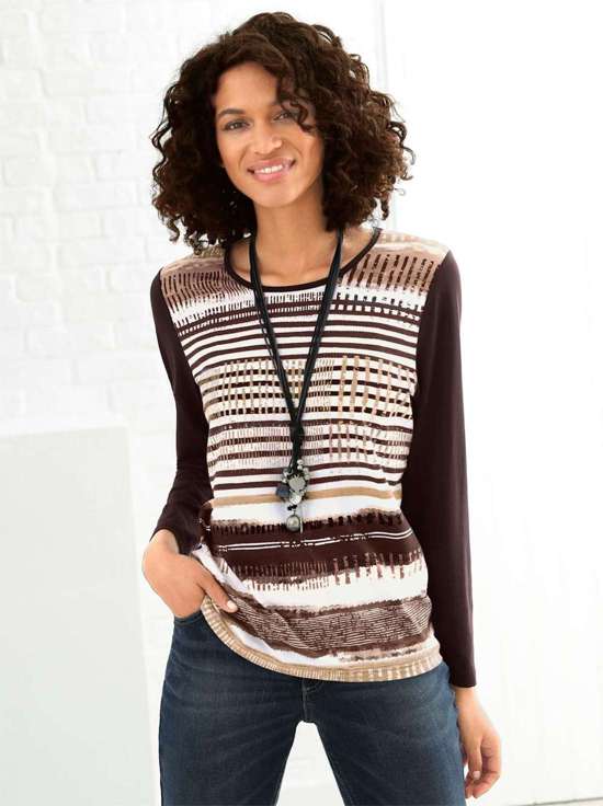 мокко-в полоску