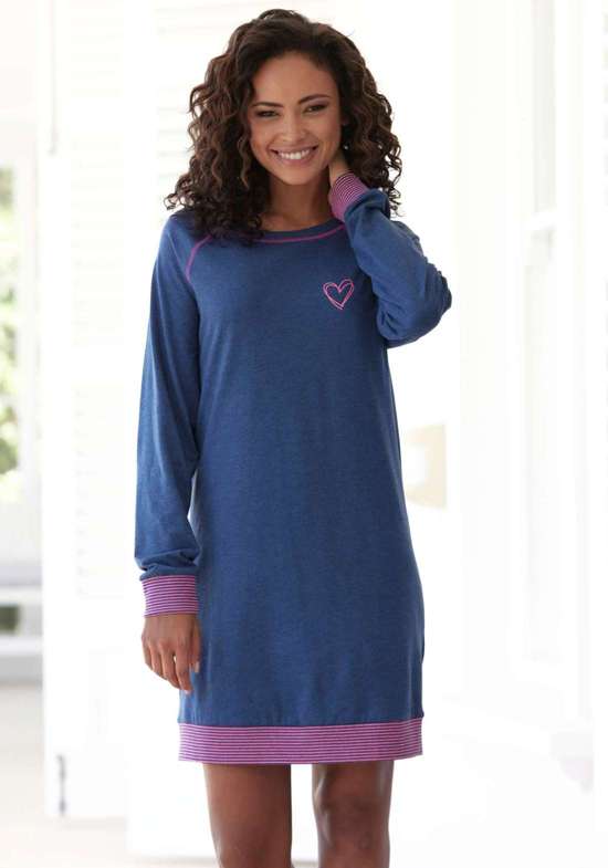 джинсовый синий-мелированный