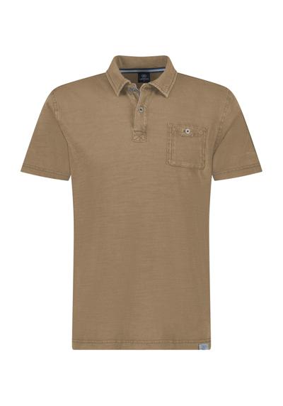 рубашка поло LERROS Poloshirt in weicher, gewaschener Jerseyqualität