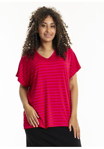 striped red/pink