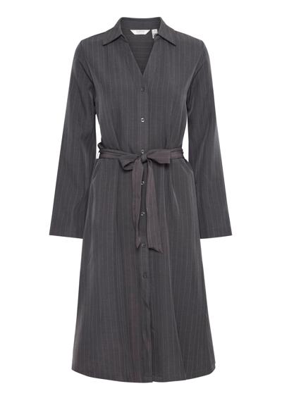 Dark Grey Mel. Pinstripe Mix