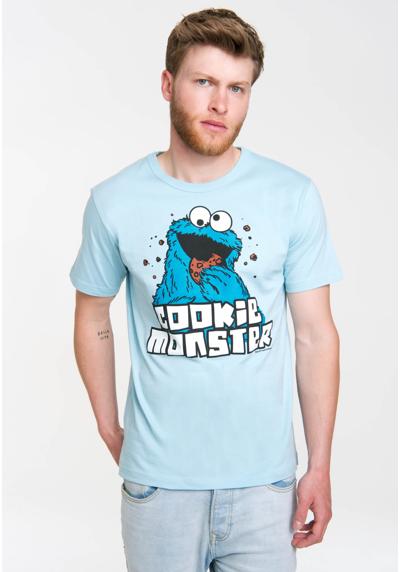 Футболка с классным принтом Sesamstrasse - Krümelmonster