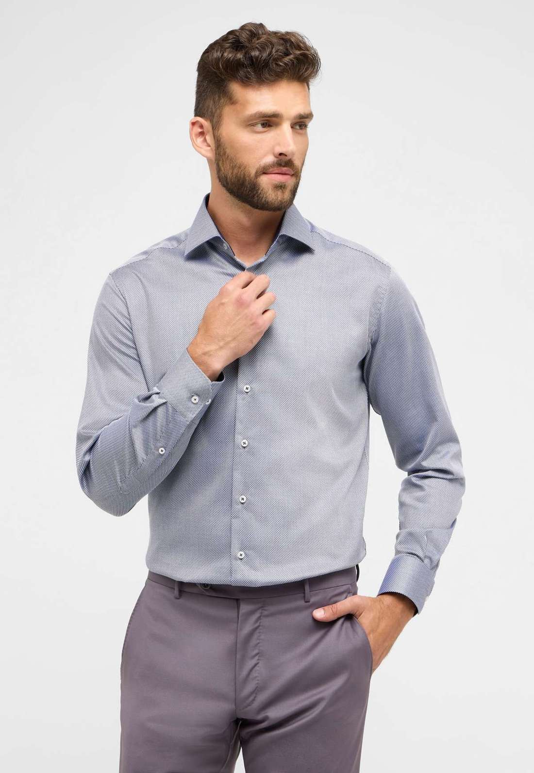 Рубашка с длинным рукавом MODERN FIT