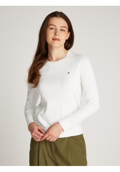 Свитер с круглым вырезом и вышивкой логотипа »CO JERSEY STITCH LS C-NK SWT«