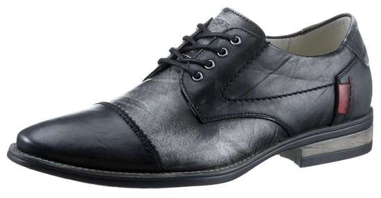 Туфли на шнуровке с мягкой стелькой