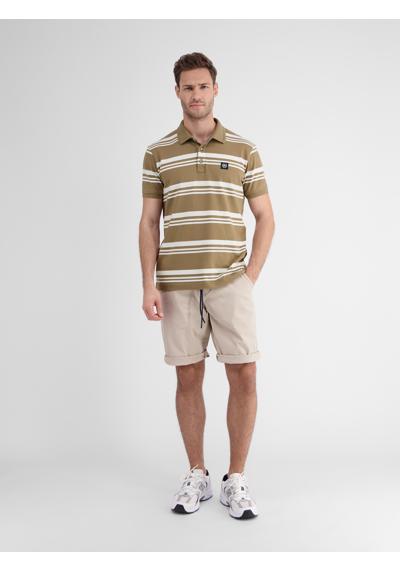 рубашка поло LERROS Gestreiftes Poloshirt für Herren