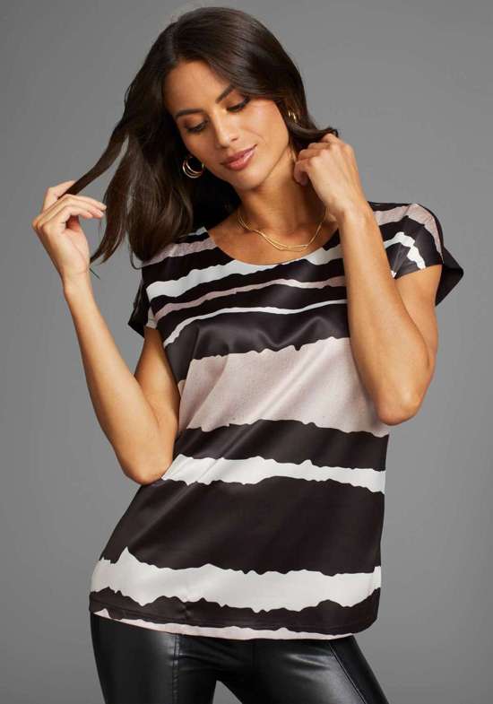 бежевый-черный