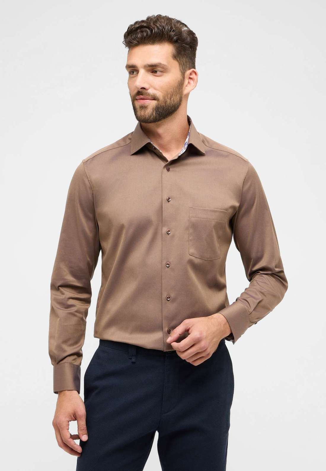 Рубашка с длинным рукавом MODERN FIT