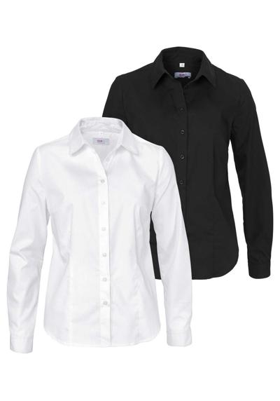 Блузка с длинным рукавом, (уп, 2 уп), фасон блузки-рубашки
