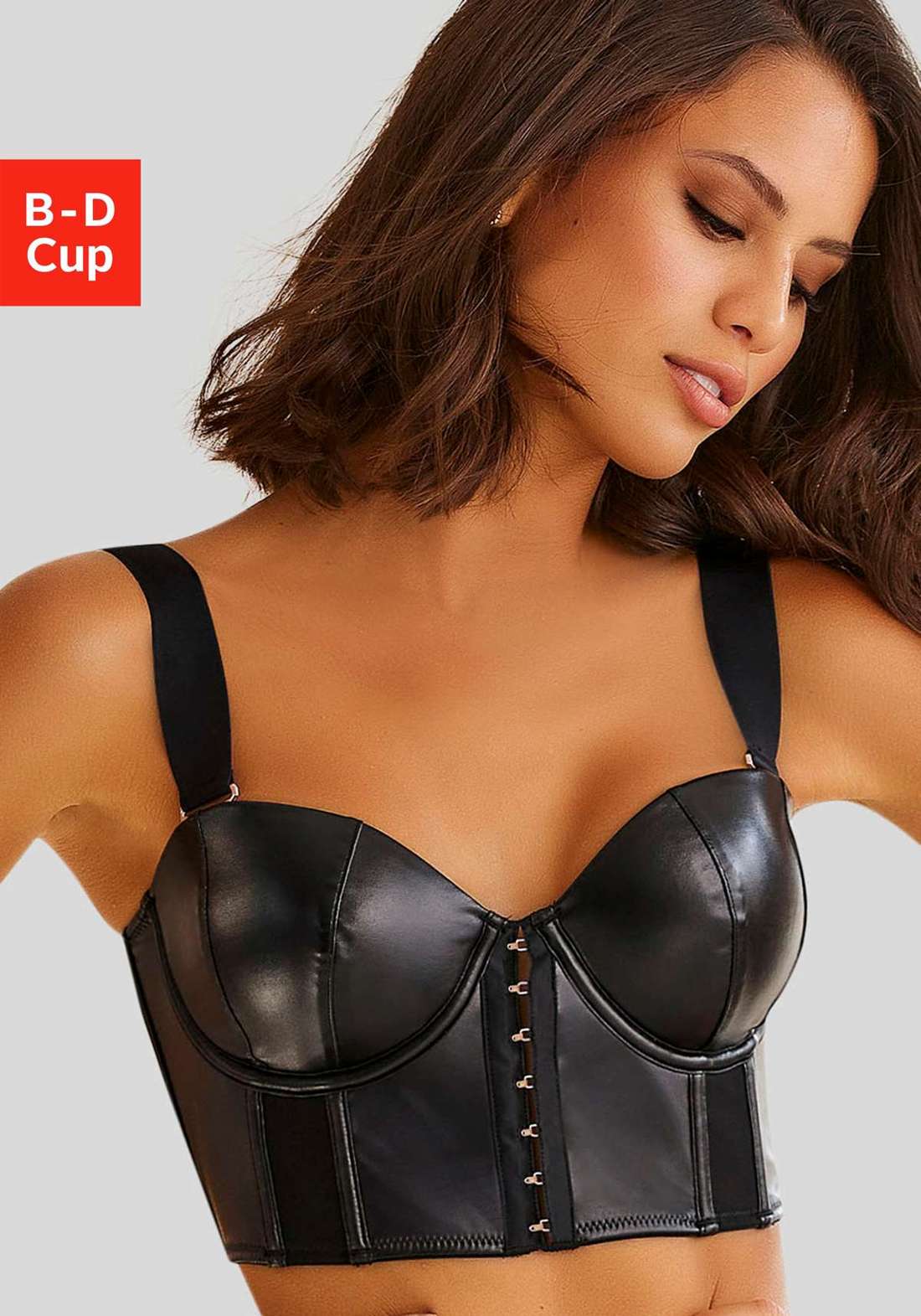 Корсет со съемными бретелями.