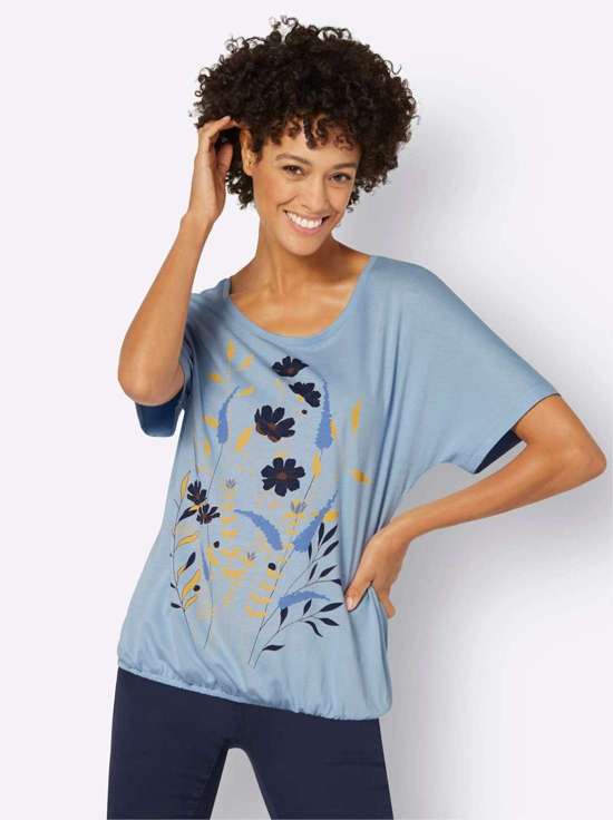 светло-синий