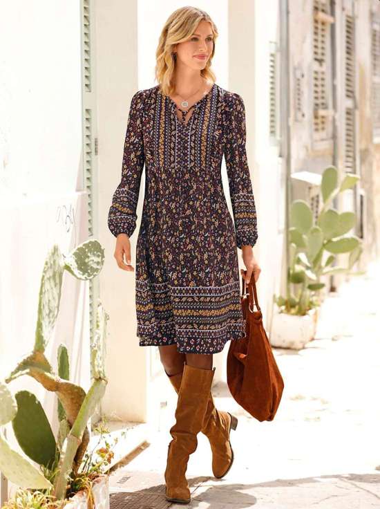 Платье-туника Druck-Kleid