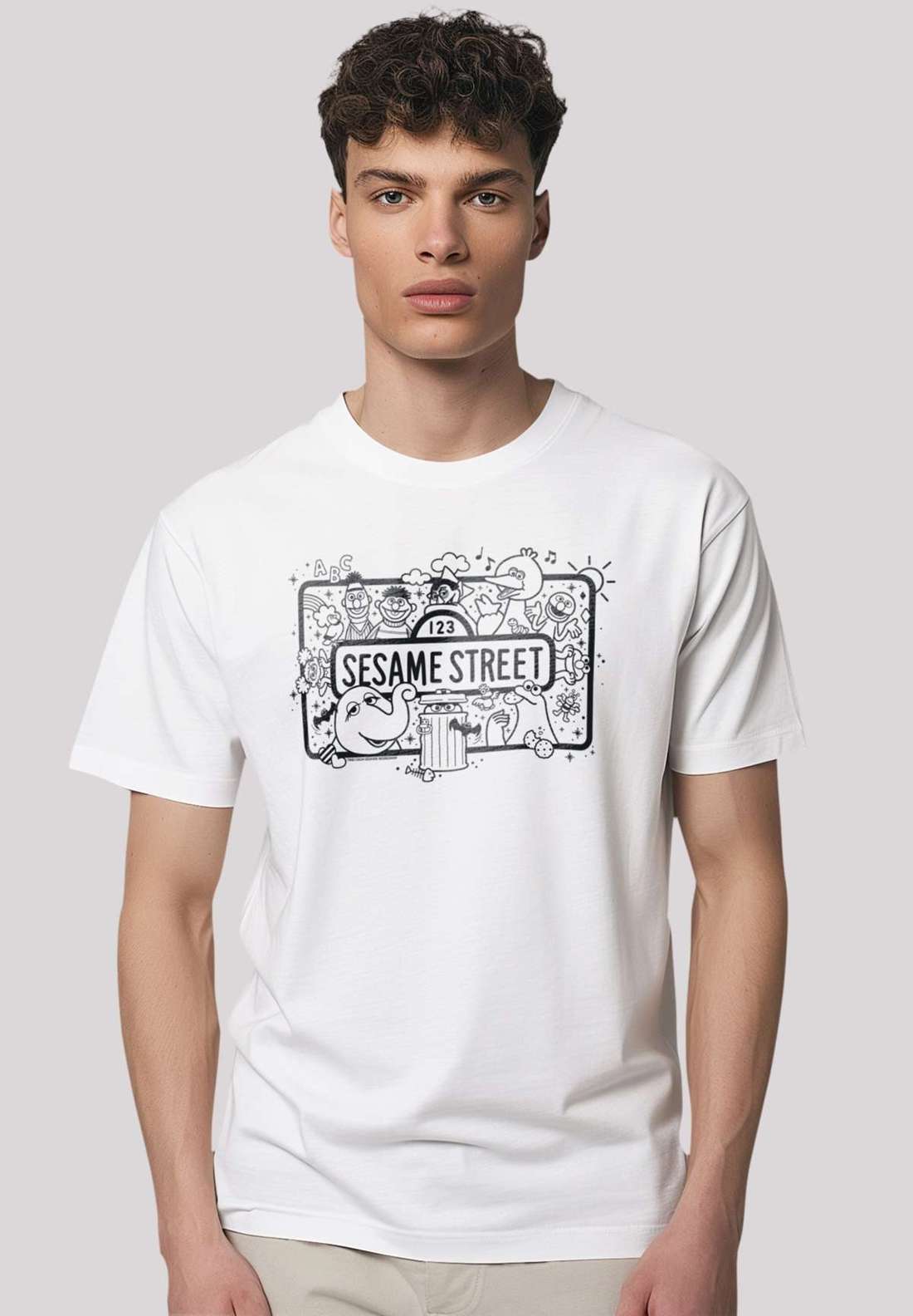 футболка Sesamstraße Sesame Team