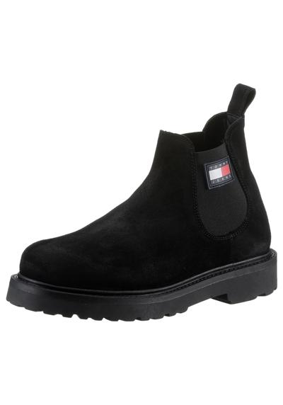 Ботинки челси с практичной петлей для подтягивания. SUEDE BOOT