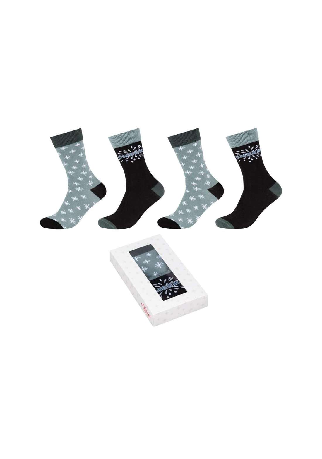 Носки Weihnachtssockenbox 4er Pack