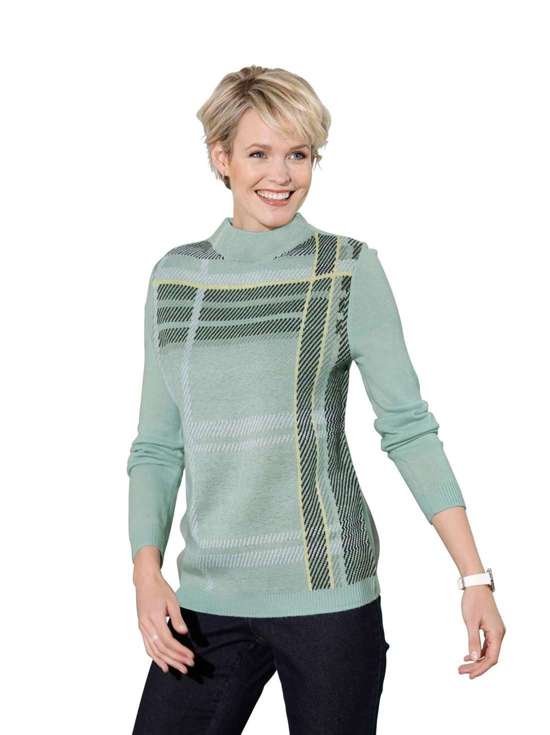 Жаккардовый свитер Langarm-Pullover