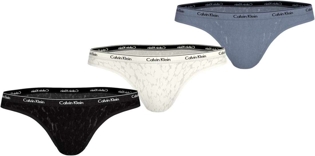 Бразильские трусы 3 PACK BRAZILIAN (LOW-RISE)
