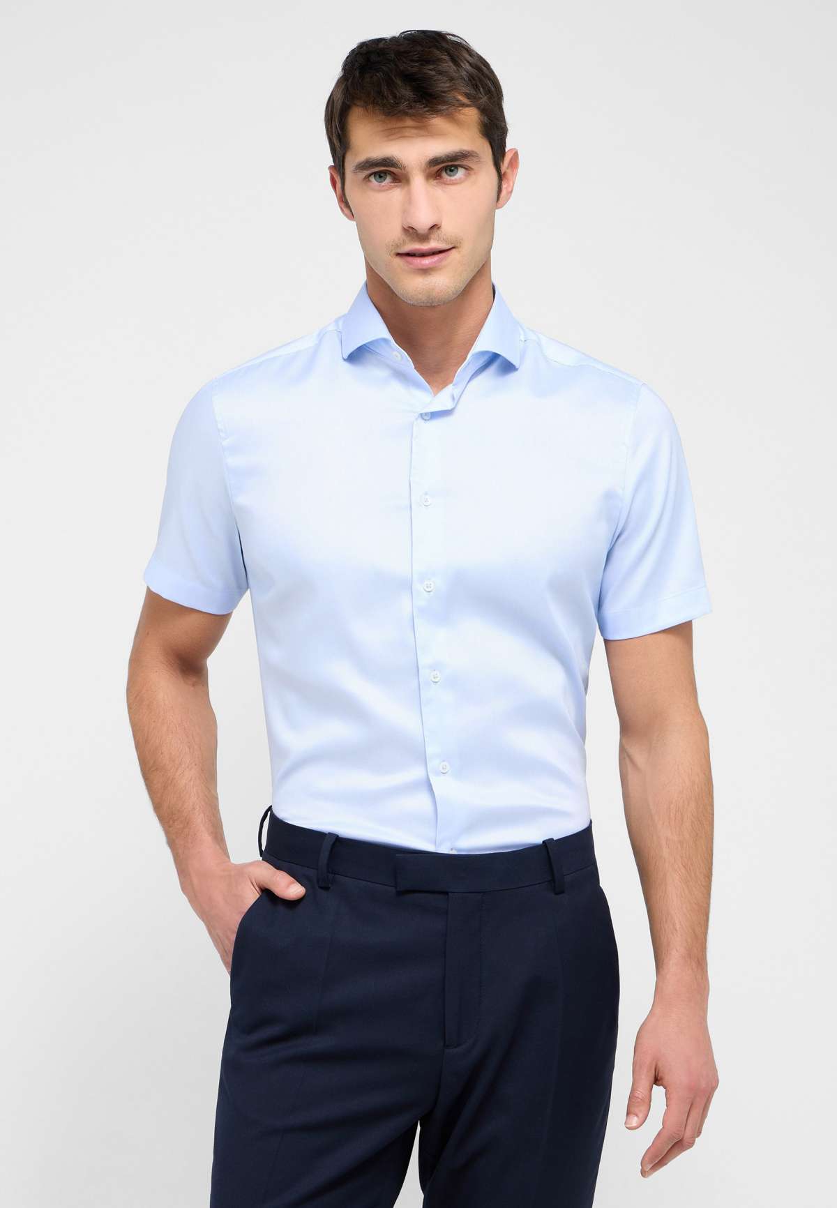 Рубашка с коротким рукавом SLIM FIT