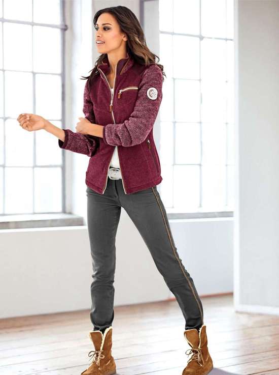 ягодно-мелированный