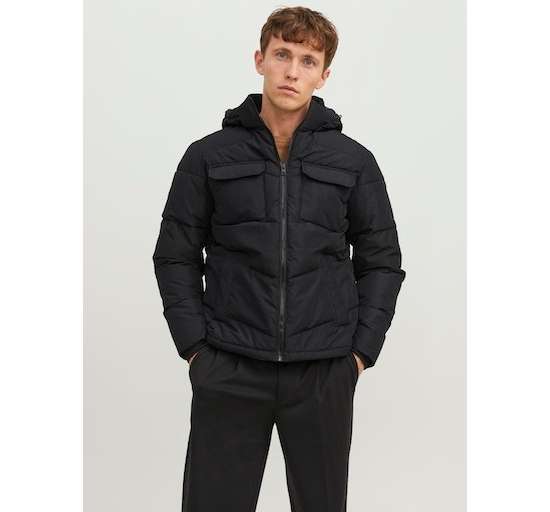 Стеганая куртка с капюшоном JJMASON PUFFER JACKET SN