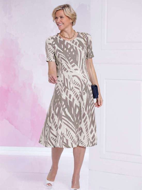 темно-серый-экрю-с рисунком