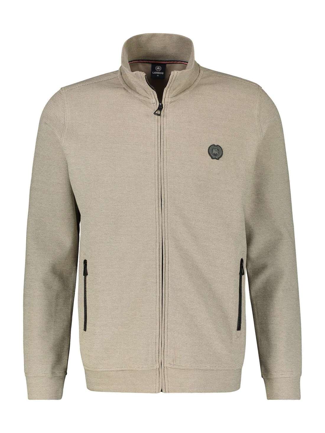 Толстовка LERROS Sweatjacke in Strukturqualität