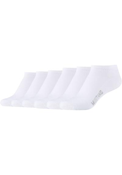 Носки-кроссовки (6 шт. в упаковке) с комфортным эластичным поясом.