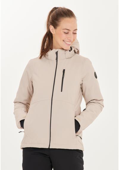Лыжная куртка многофункционального и защитного качества.