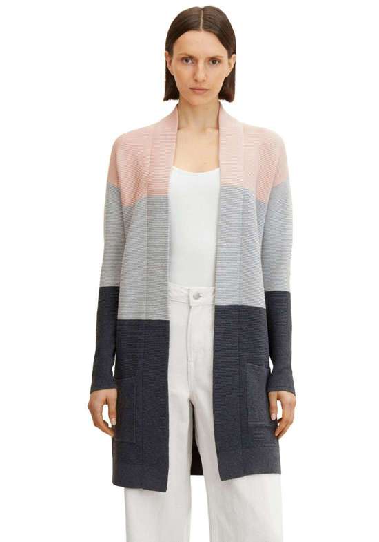 розовый-серый-Цветные полосы