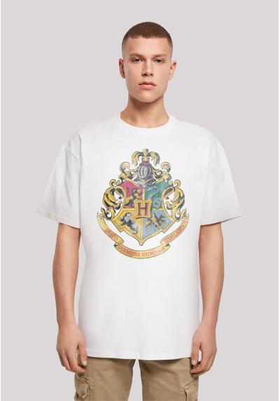 футболка Harry Potter Distressed Hogwarts Crest