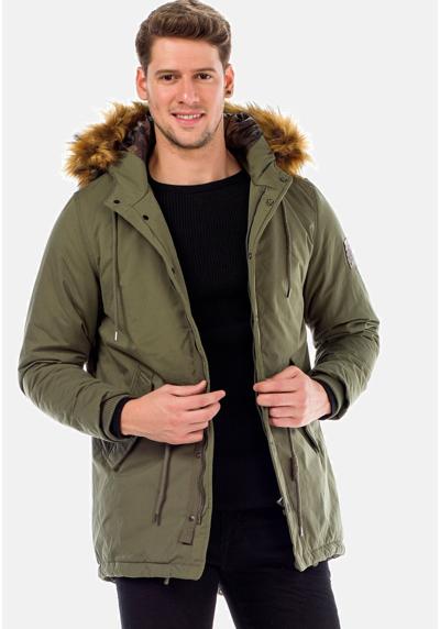 Зимняя куртка с капюшоном и кулиской на талии. Jacke