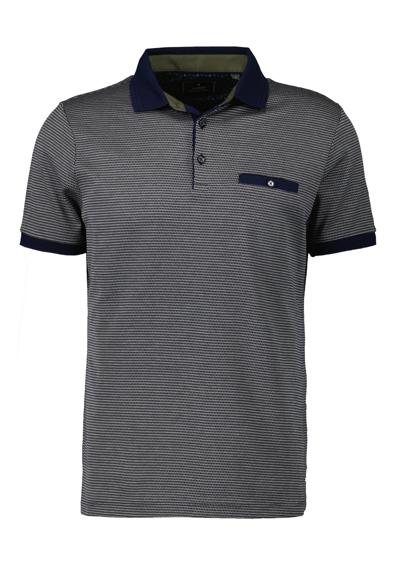 Blau gemustert-798