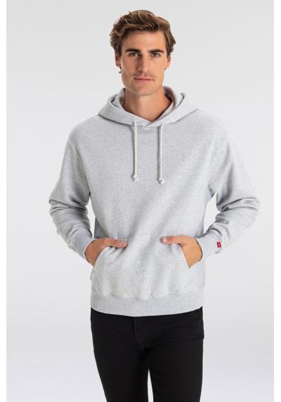 Худи с небольшой вышивкой логотипа в тон на груди.»THE AUTHENTIC HOODIE«