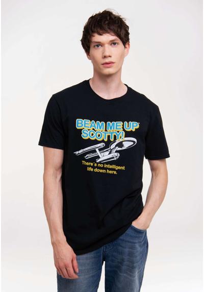 Футболка с логотипом Beam Me Up Scotty Star Trek - Beam Me Up Scotty