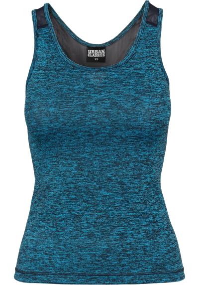 Мышечная рубашка Urban Classics Damen Ladies Active Melange Trainings Top