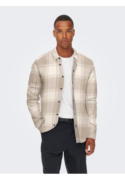 Antique White Checks:BIG CHINCHILLA