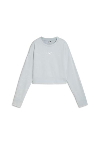 толстовка »DARE TO Relaxed Fit Pullover mit Waschung und Rundhalsausschnitt«