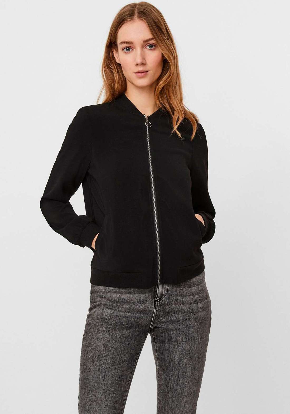 Бомбер модного короткого фасона VMCOCO L/S BOMBER