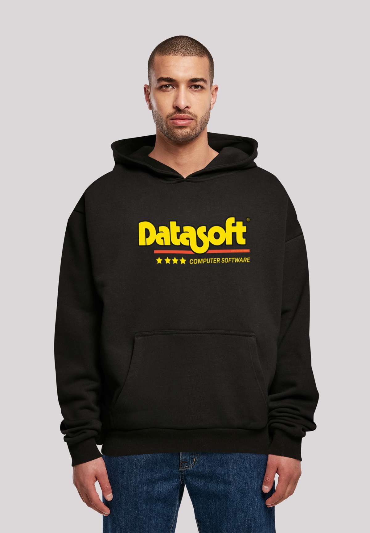 Толстовка с капюшоном DATASOFT Logo gelb SEVENSQUARED