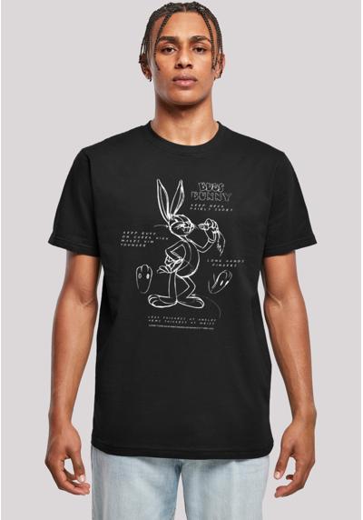 футболка Looney Tunes Bugs Bunny Drawing Instruction